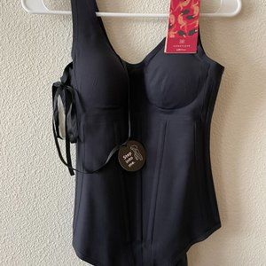 HONEYLOVE Boldness Tank Bodysuit Black Shapewear | Brand New | Perfect for Party